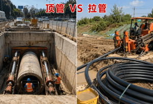 顶管和拉管的区别_非开挖3种工艺对比-通豪建筑